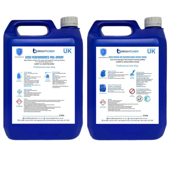 Synergy Package 5L High Performance Pre-Spray & High Power WS Neutraliser acidic rinse 5L