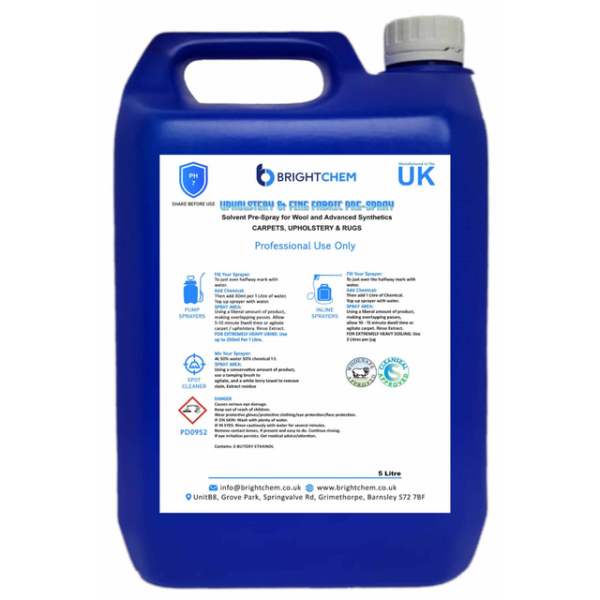 WS Upholstery & Fine Fabric Pre-Spray 5L